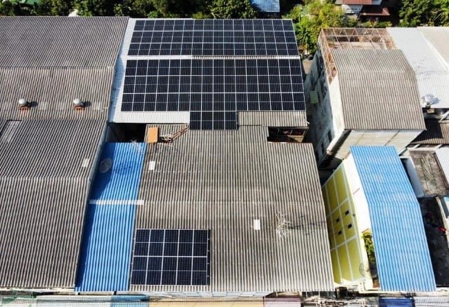 หลังติดตั้งระบบโซล่าเซลล์ขนาด 60 Kw